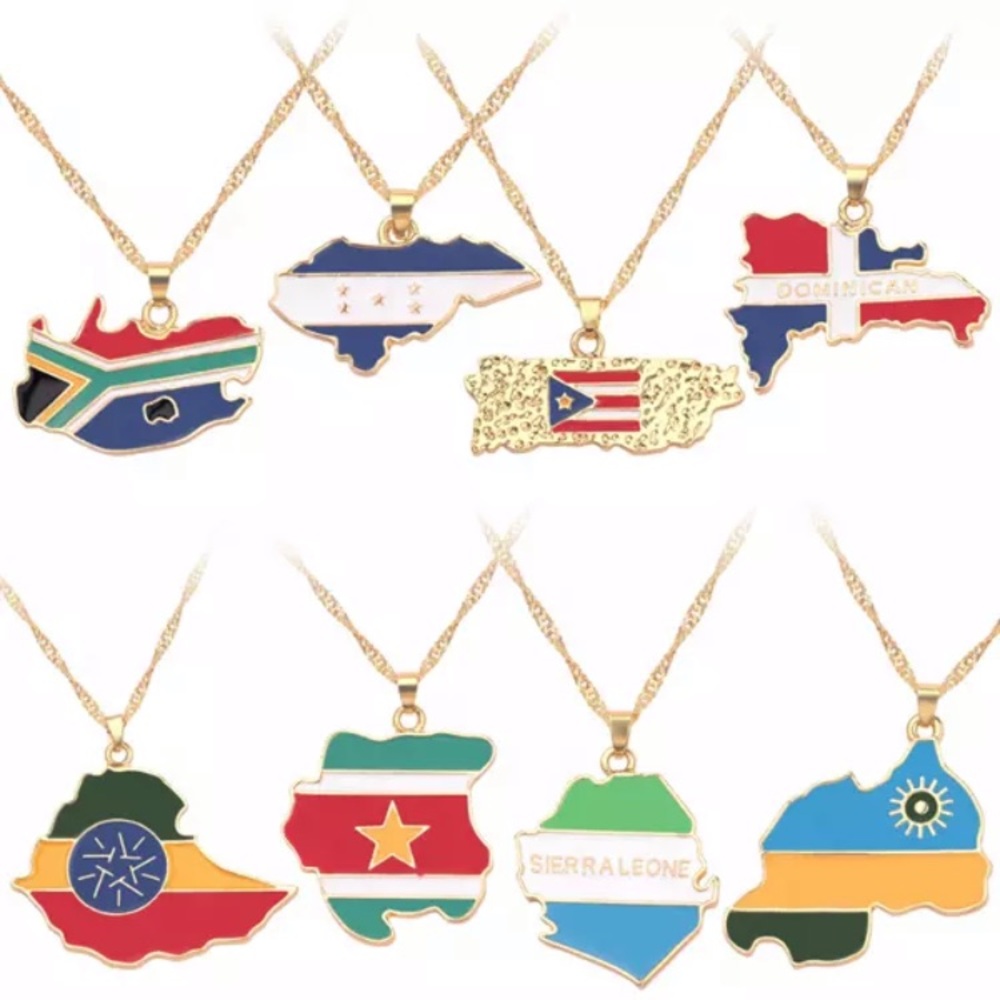 Country Flag Necklace